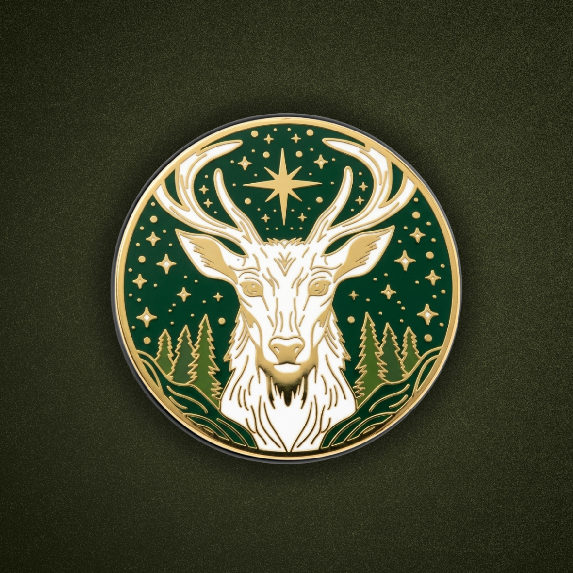 Magnetic Kindle & Phone Grip - Evergreen