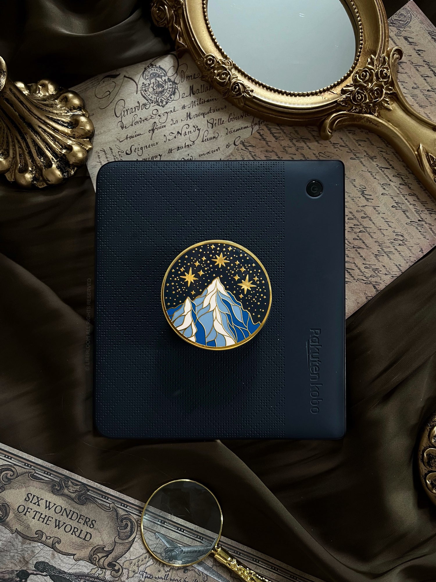 Magnetic Kindle & Phone Grip - Starfall