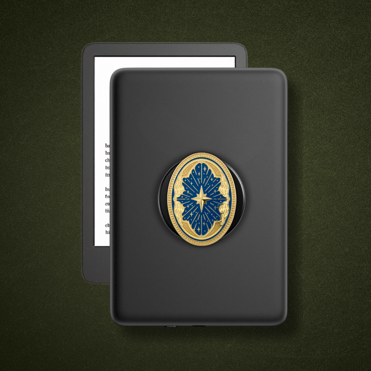 Magnetic Kindle & Phone Grip - Celestial