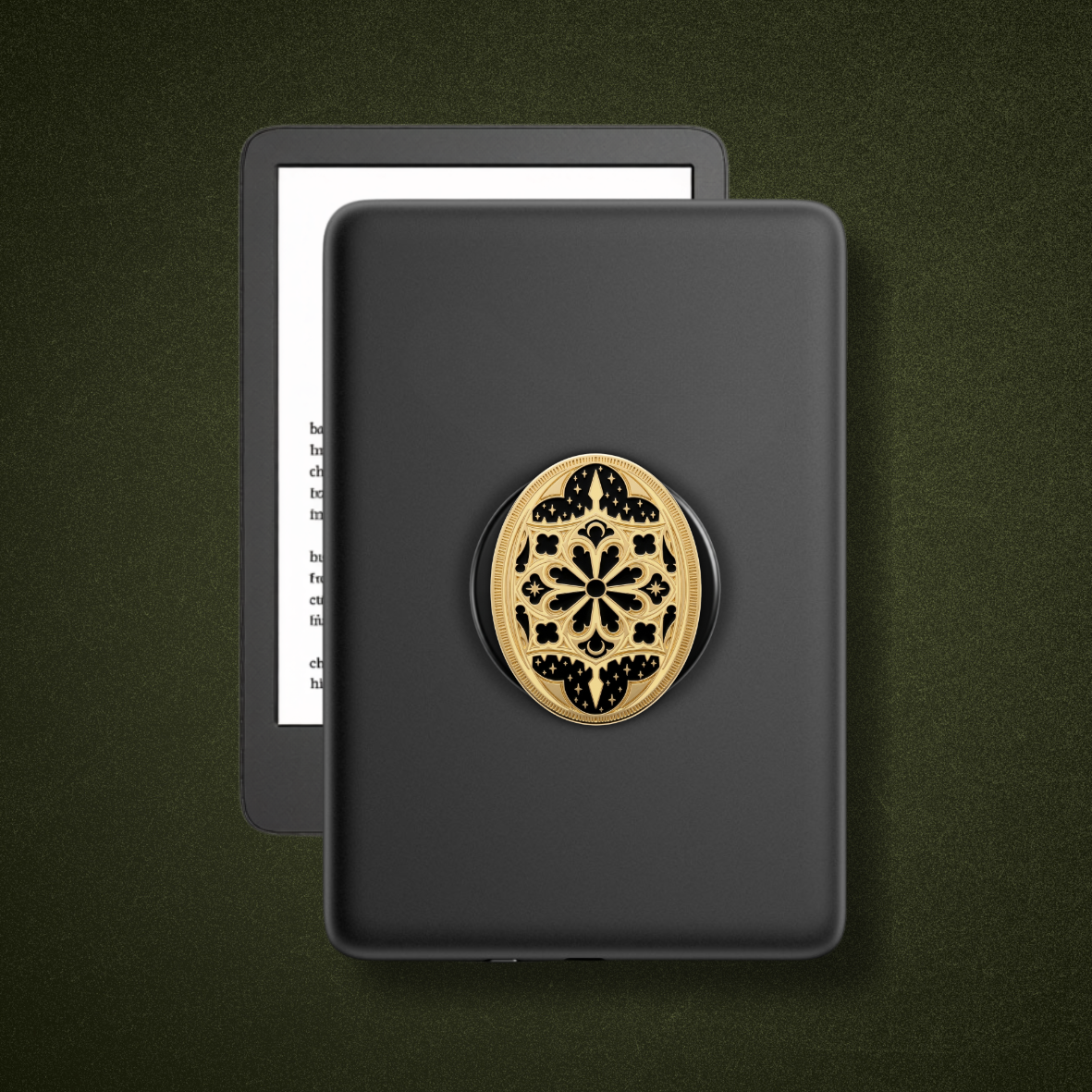 Magnetic Kindle & Phone Grip - Academia