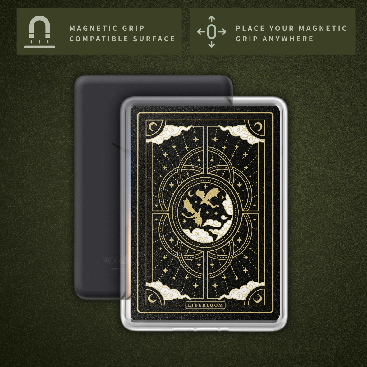 Fully Magnetic Kindle Case  - DragonKind