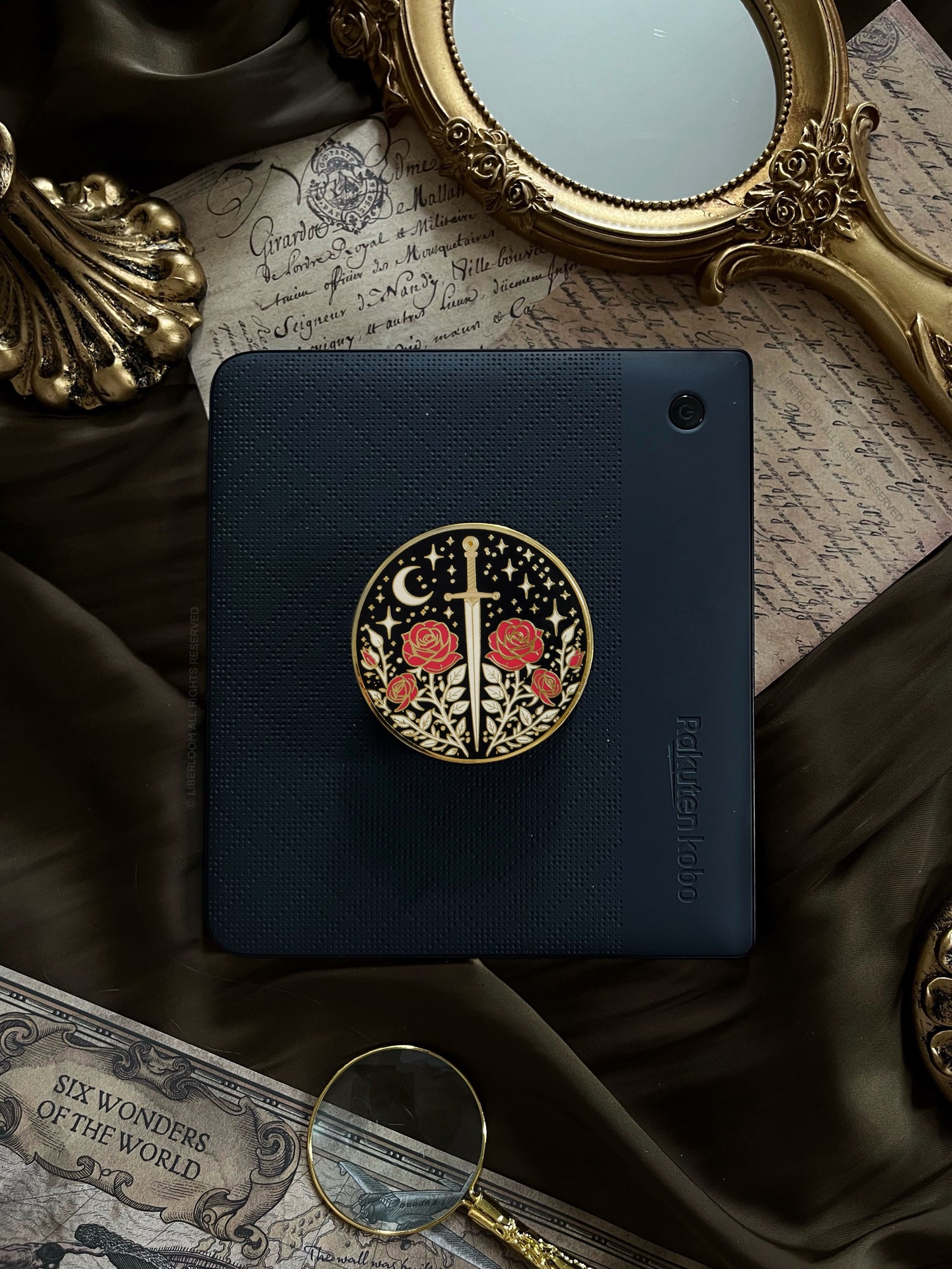 Magnetic Kindle & Phone Grip - Romantasy