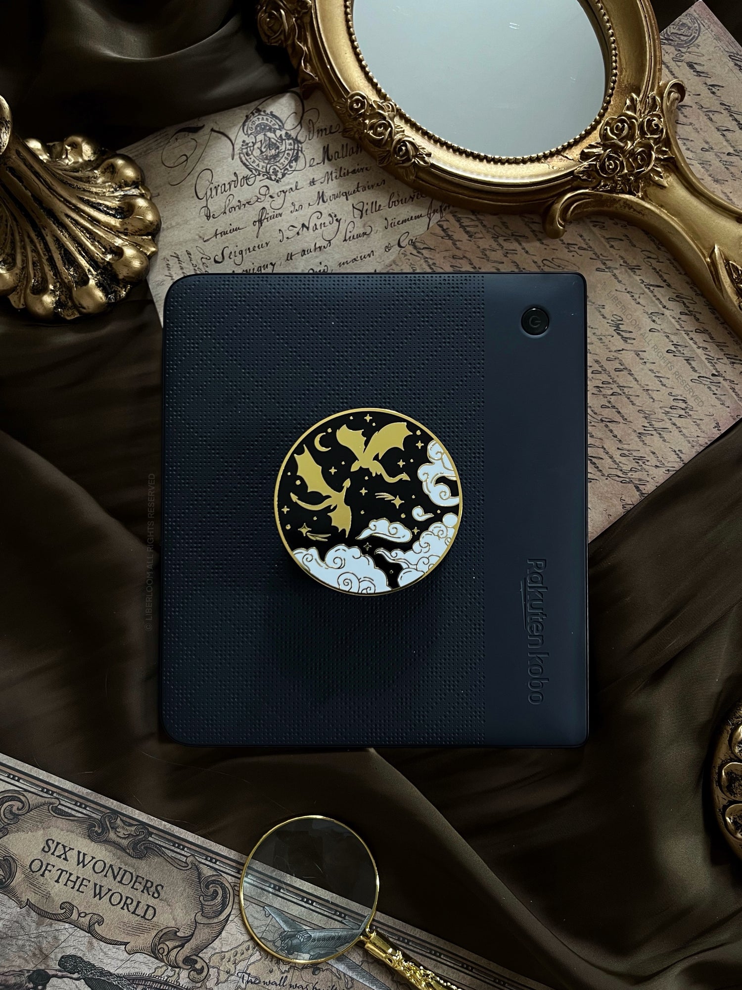 Magnetic Kindle & Phone Grip  - DragonKind