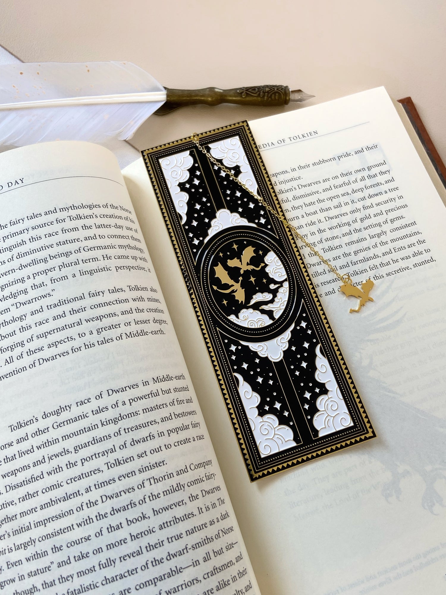 Enamel Bookmark - DragonKind