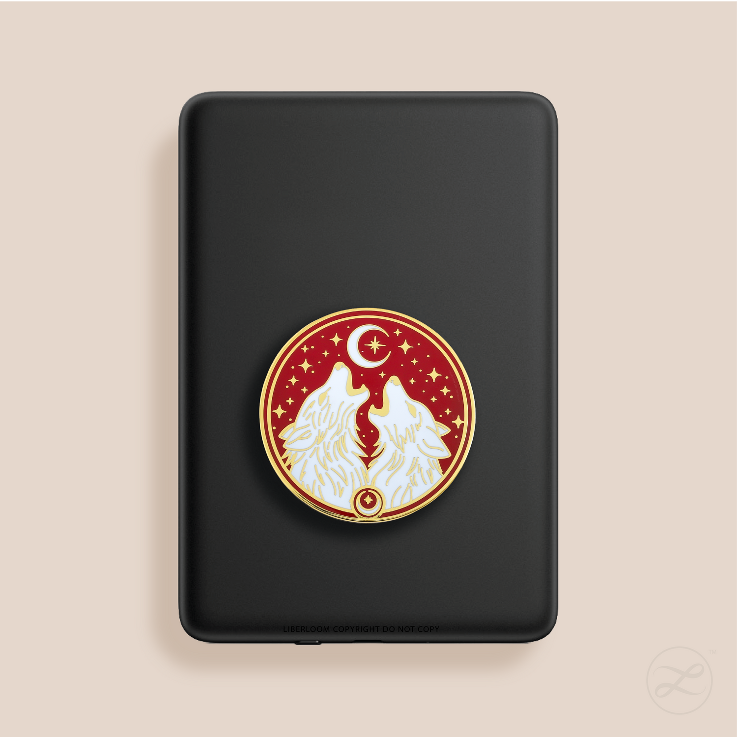 Magnetic Kindle & Phone Grip - Moonlight