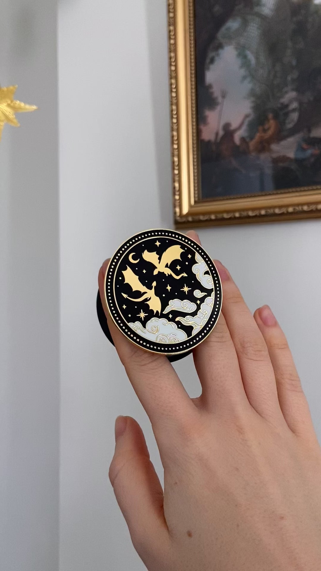 Magnetic Kindle & Phone Grip  - DragonKind