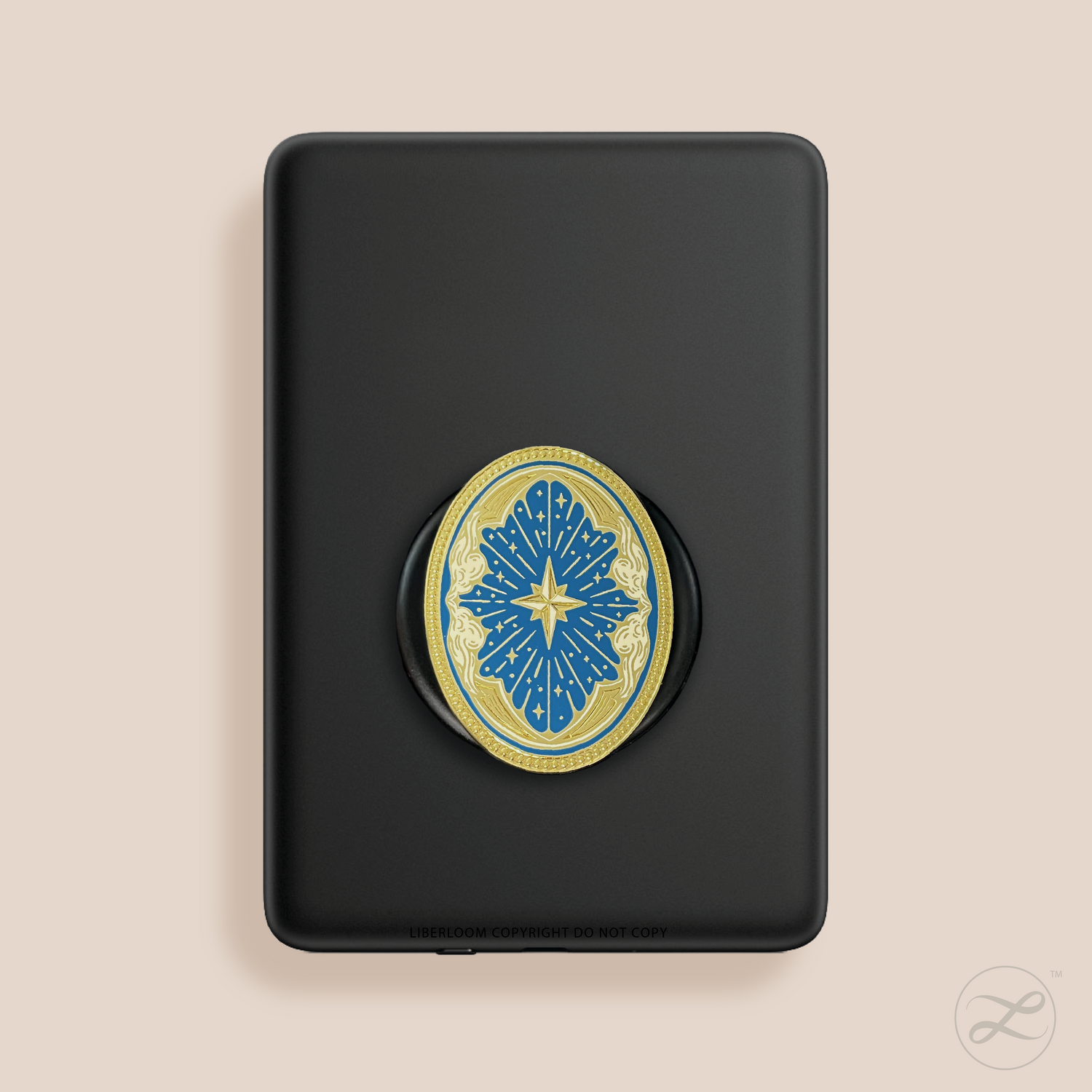 Magnetic Kindle & Phone Grip - Celestial